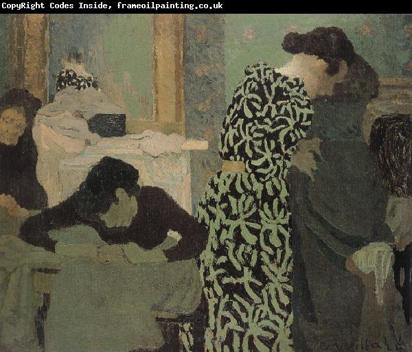 Edouard Vuillard Has a floral pattern for clothing